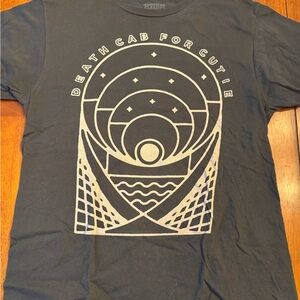 Men’s Black Graphic Tee - Death Cab For Cutie Print
